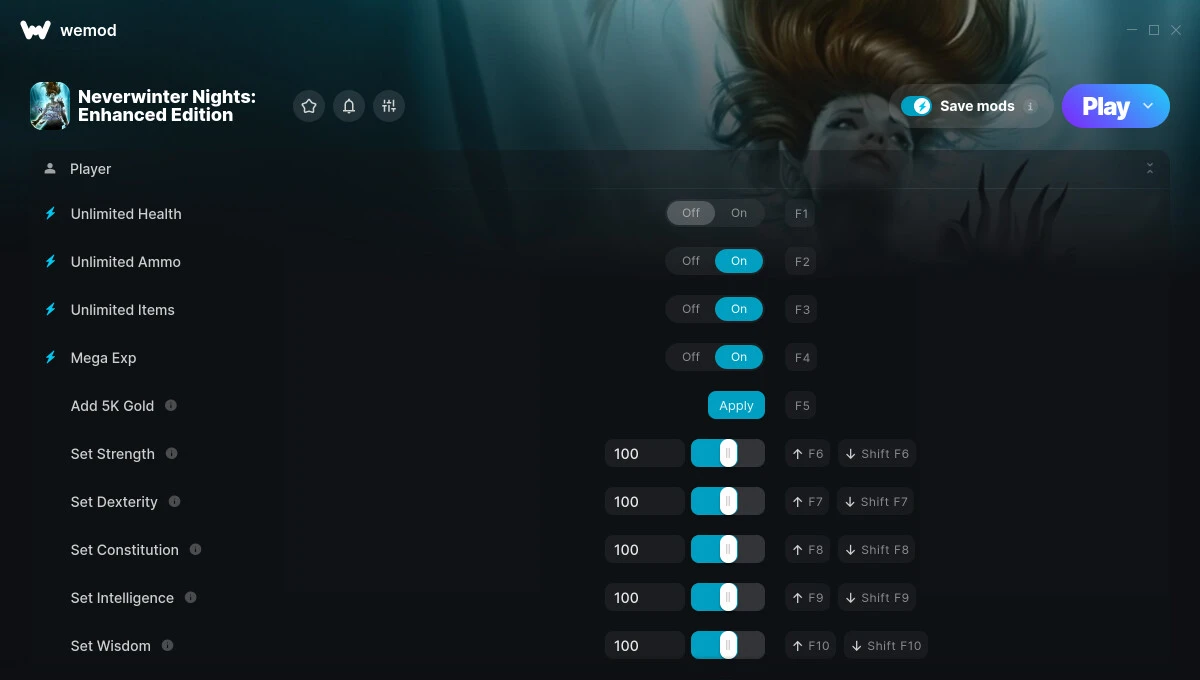 Neverwinter Nights: Enhanced Edition "Трейнер +11" [UPD: 10.01.2025] {MrAntiFun / WeMod}