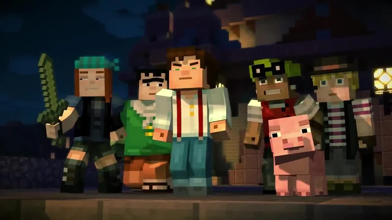 Дебютный трейлер Minecraft: Story Mode