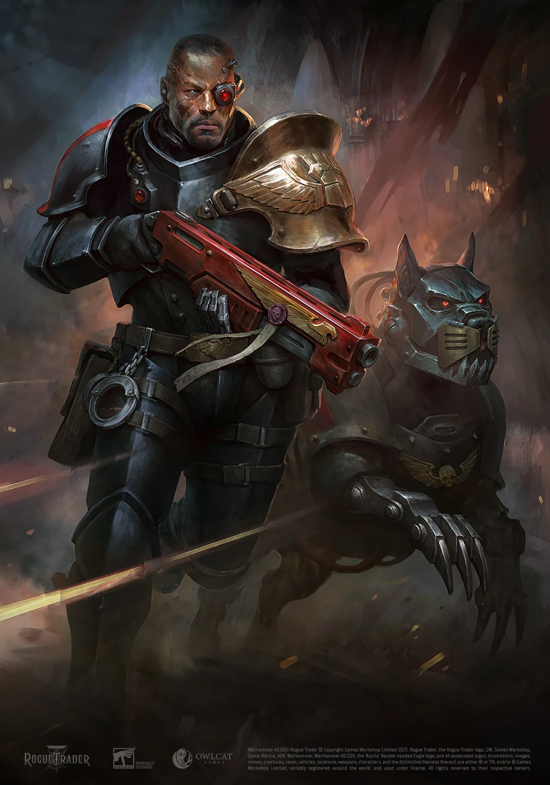 Жестокий закон в действии: Warhammer 40,000: Rogue Trader представляет нового компаньона - Соломона Антара