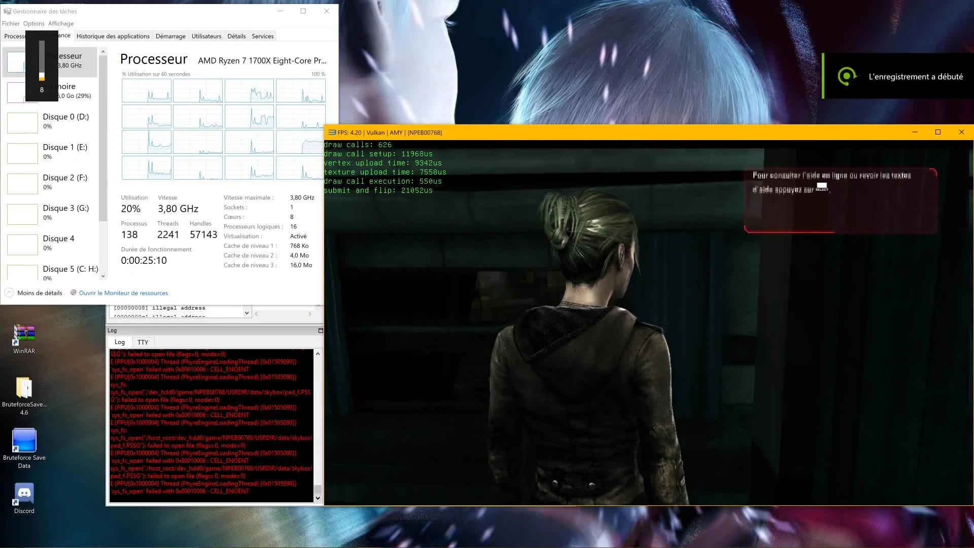Необычный хоррор AMY на эмуляторе RPCS3