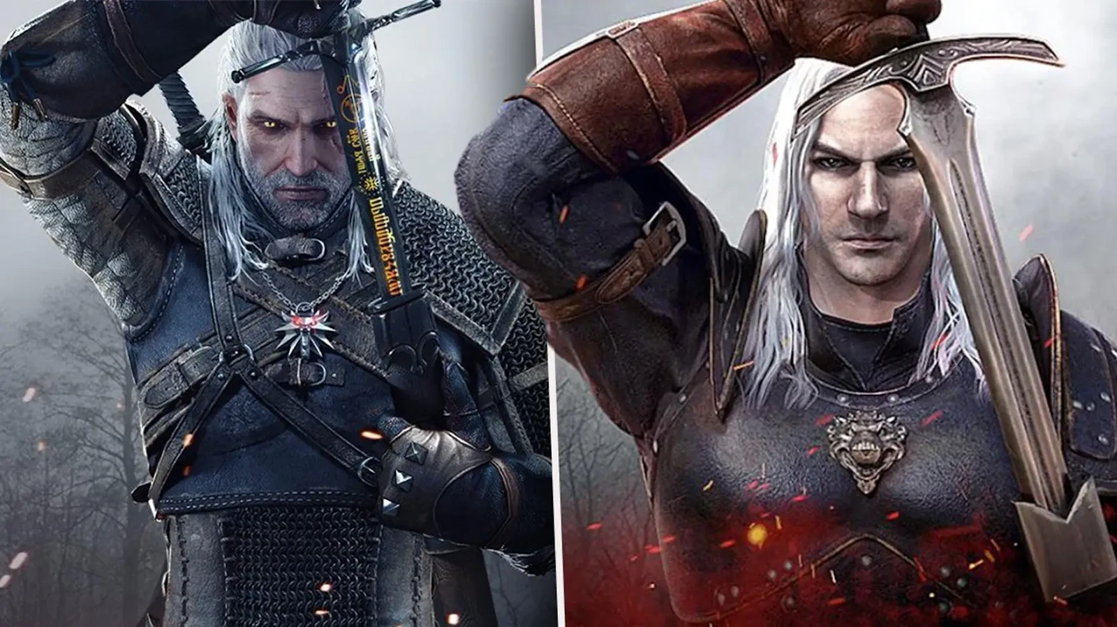 Реклама мобильного приложения плохо копирует обложку The Witcher 3: Wild Hunt