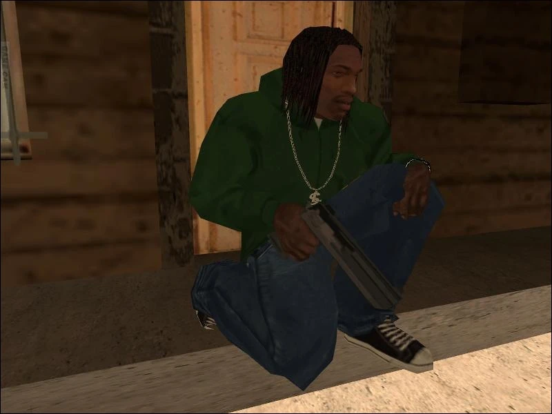 Grand Theft Auto: San Andreas "Прическа с Дредами"