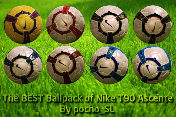 PES 2009 "Nike T90 Ascente Balls by pocho_SL"