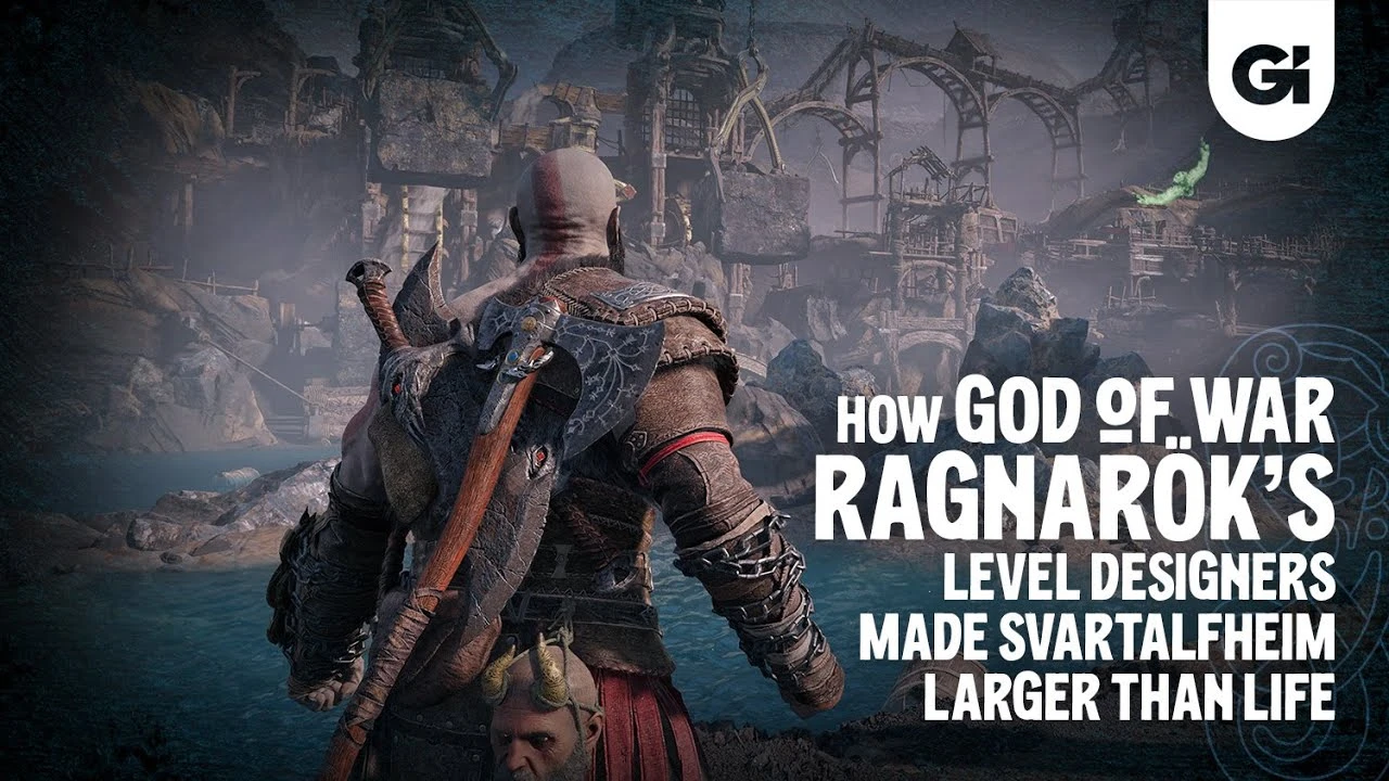 Новый геймплейный ролик God of War: Ragnarok посвятили царству гномов Свартальфхейм