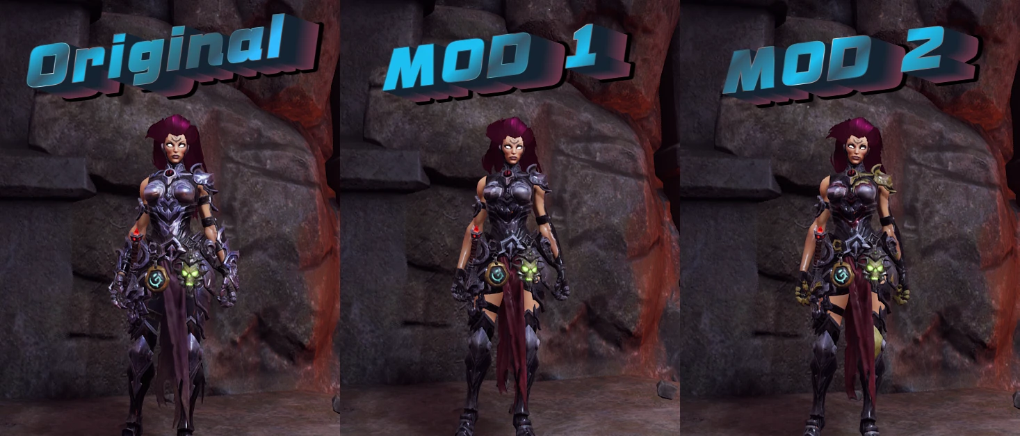 Darksiders 3 "Улучшение стандартной брони"