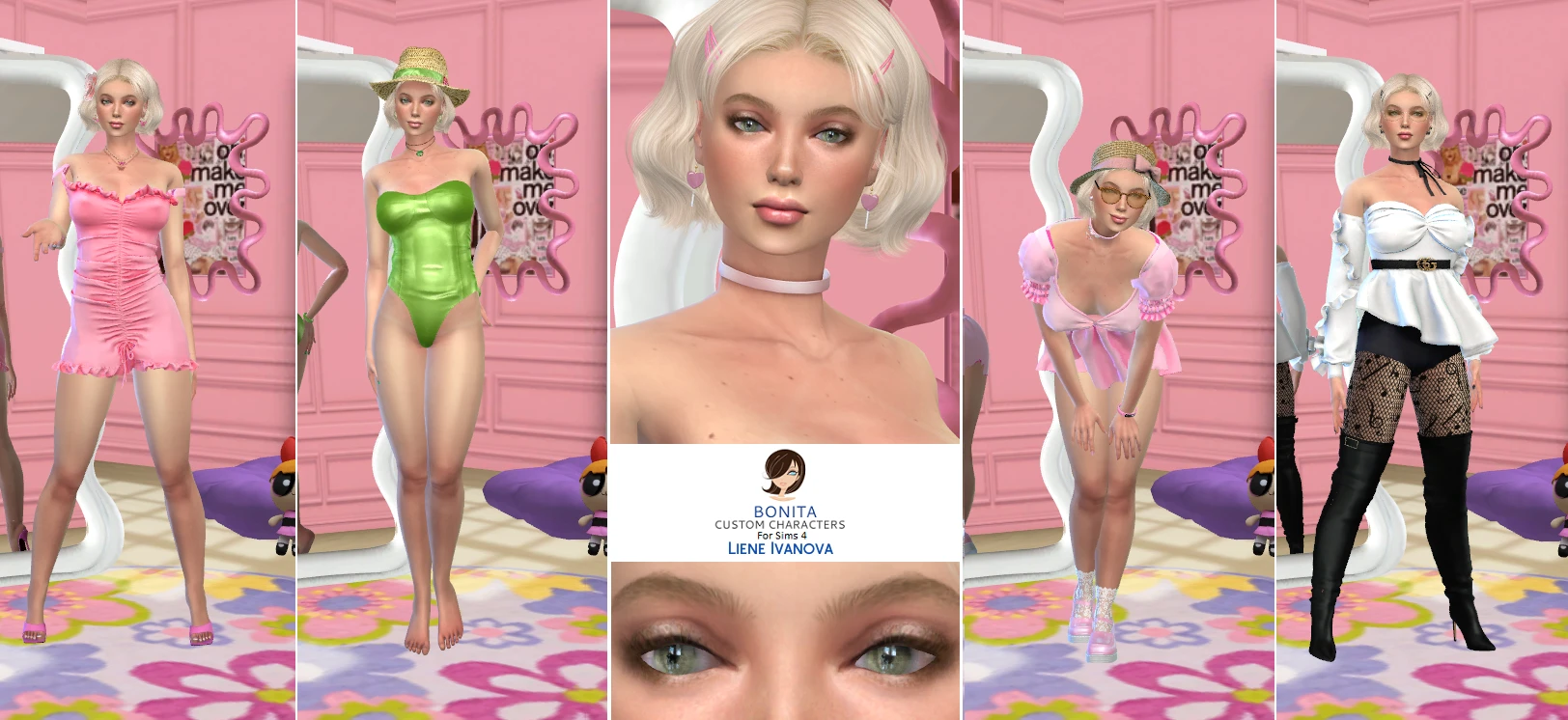 The Sims 4 "Персонаж - Лиен Иванова"