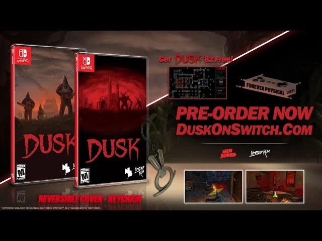 DUSK скоро выйдет на Nintendo Switch