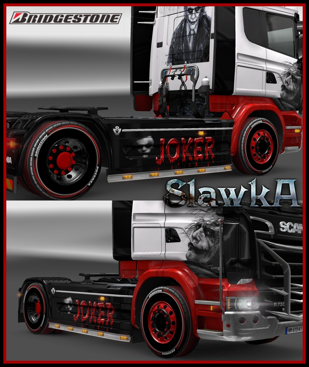 ETS 2 "Шины Bridgestone для грузовиков."