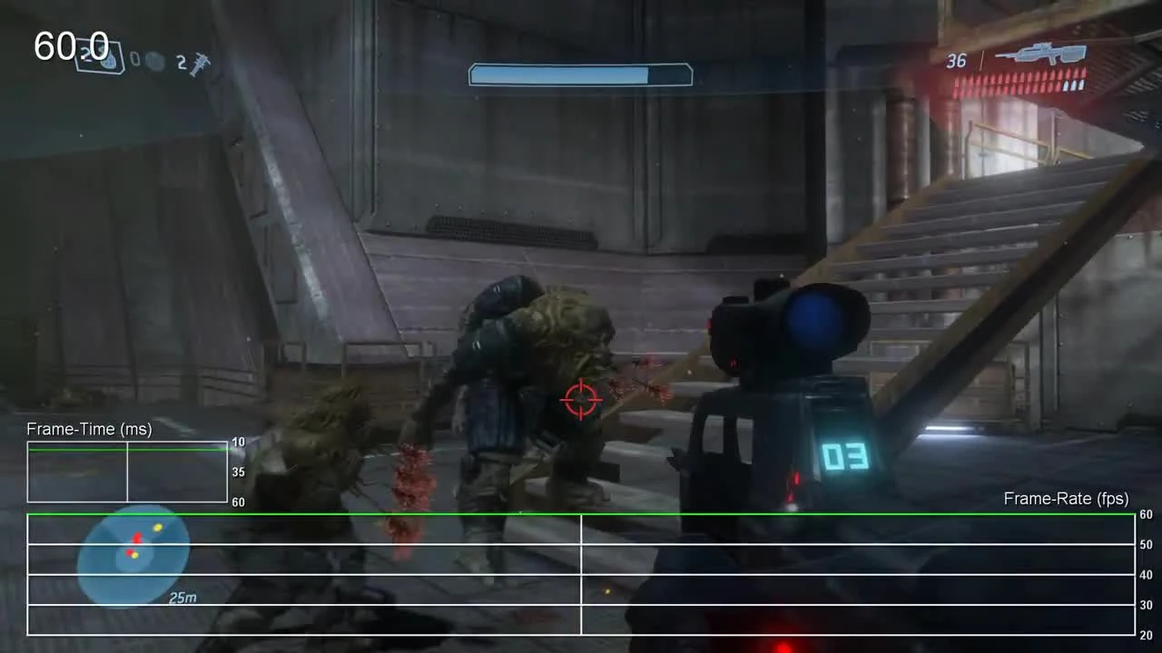 Halo 3 Xbox One Master Chief Collection: частоты кадров Xbox One от Digital Foundry (новое видео)