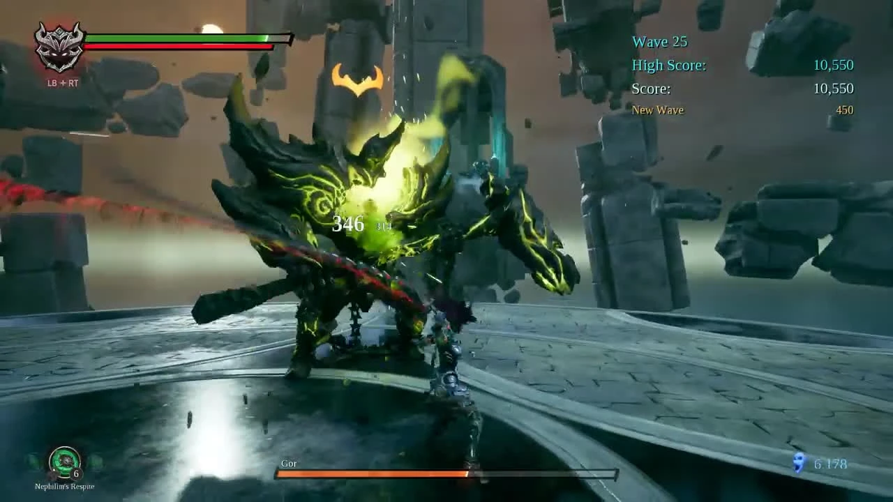 Darksiders 3 - The Crucible DLC - Гор Зверь ядовитого Пламени