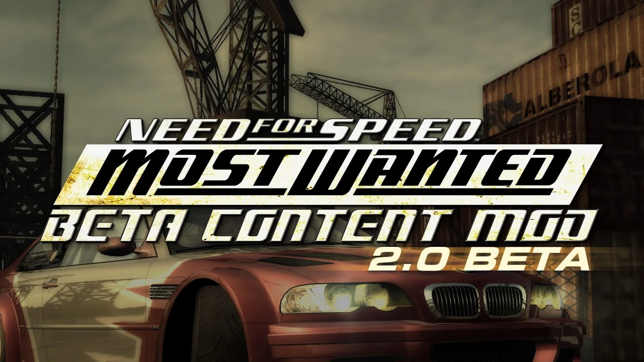 Need for Speed: Most Wanted "Beta Mod сохранение перед последней погоней [для версии 2.0.3]"