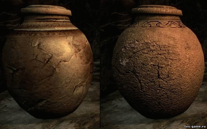 TES 5 Skyrim "HD урны"