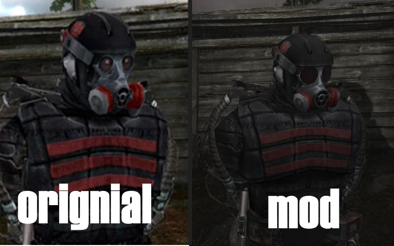 S.T.A.L.K.E.R.: Shadow of Chernobyl "Правильный противогаз S-10 для экзоскелета"