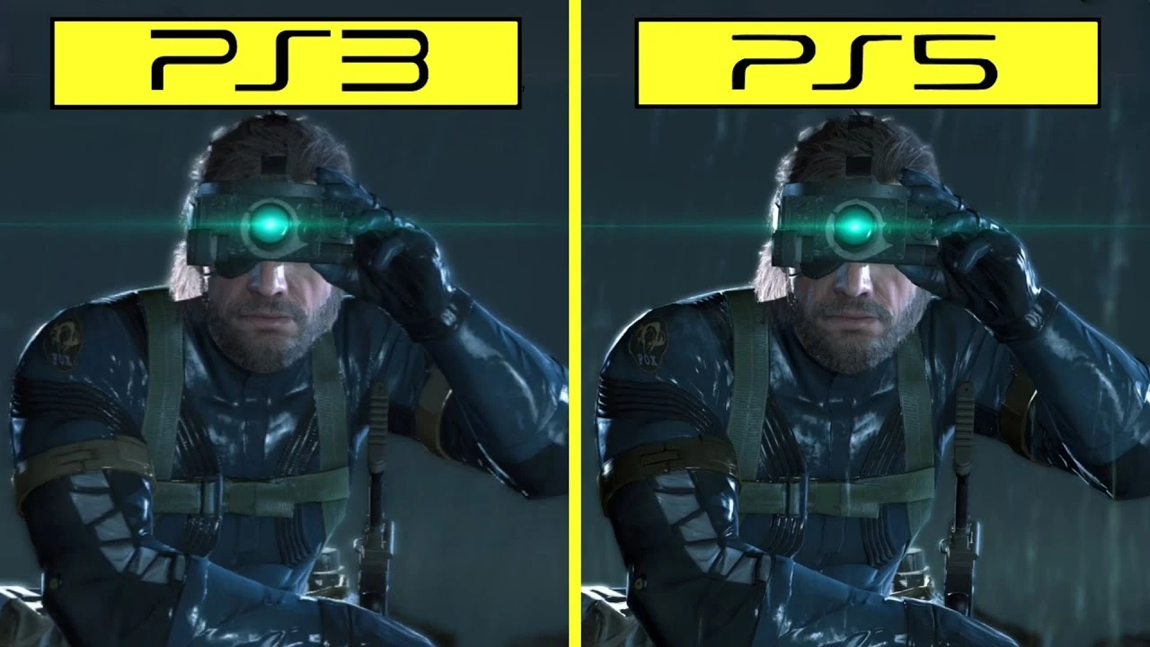 Как выглядит Metal Gear Solid Ground Zeroes на PS3 и PS5