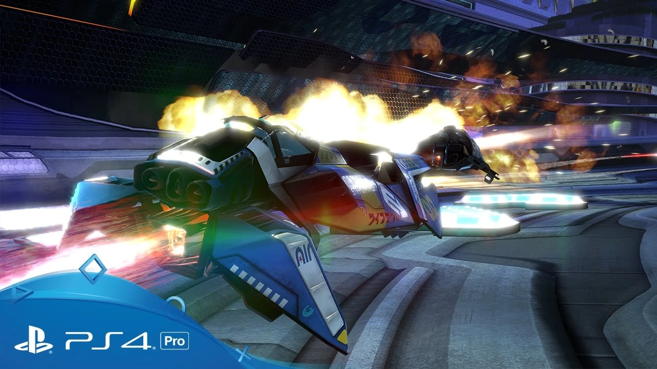 Переиздание WipEout домчится до игроков в начале лета