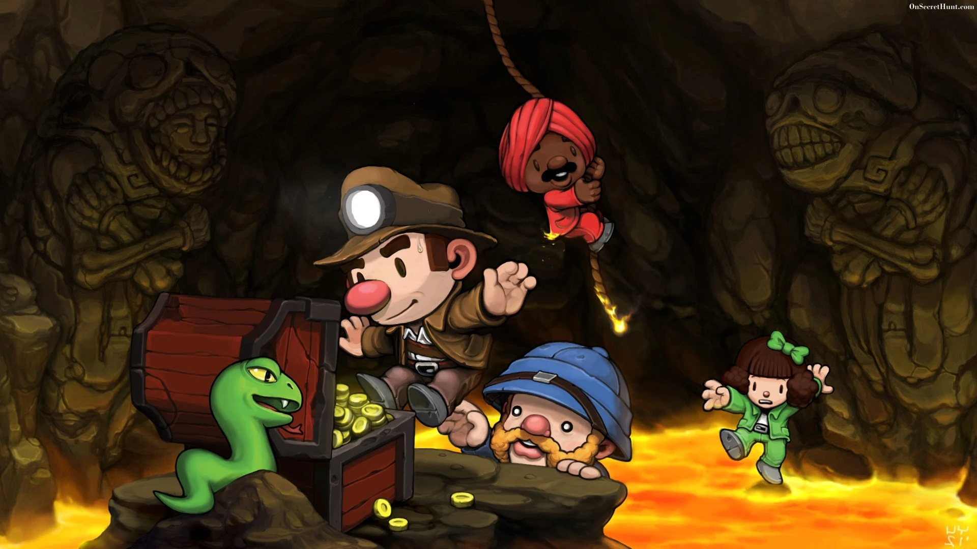 Spelunky готовится к выходу на PS3 и PS Vita