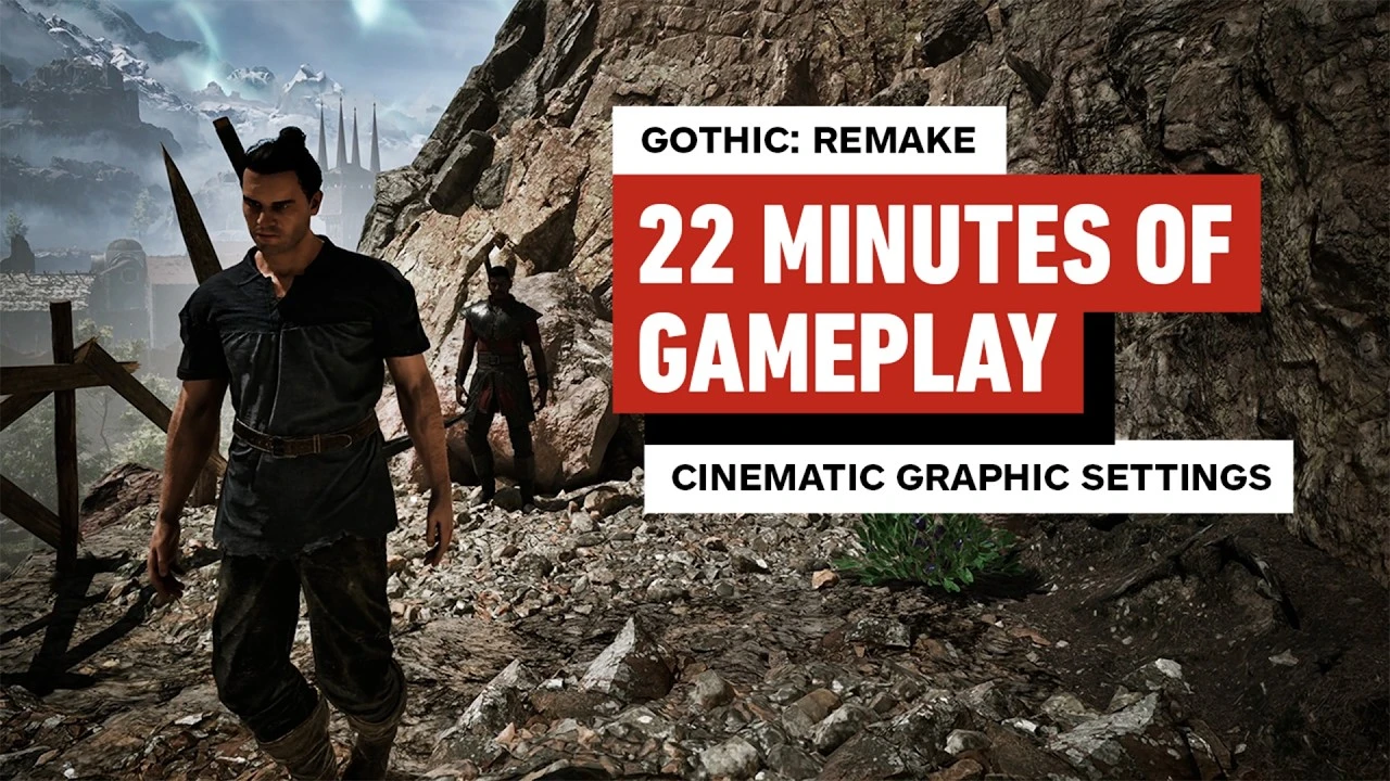 22 минуты геймплея Gothic 1 Remake на NVIDIA GeForce RTX 5090