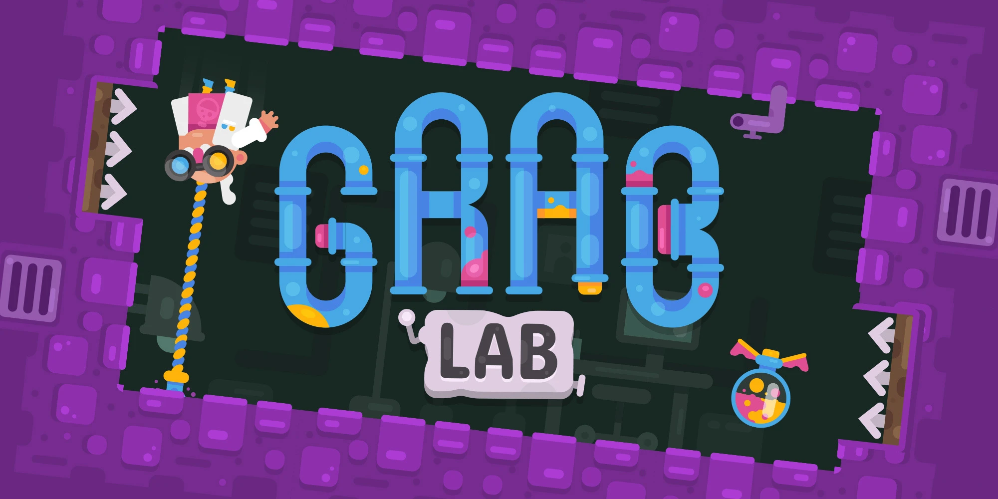 16 минут Геймплея Grab Lab для NS