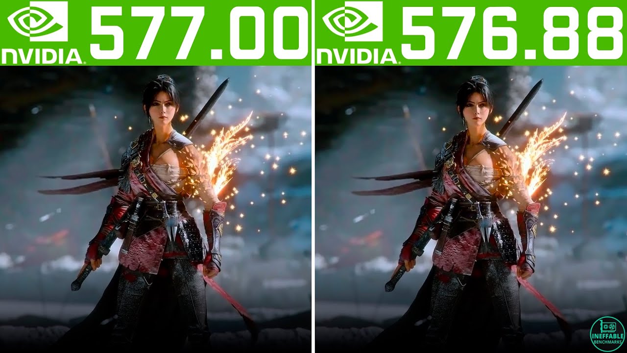 Сравнение драйверов Nvidia 577.00 и 576.88 на RTX 4060: влияние на производительность в популярных играх