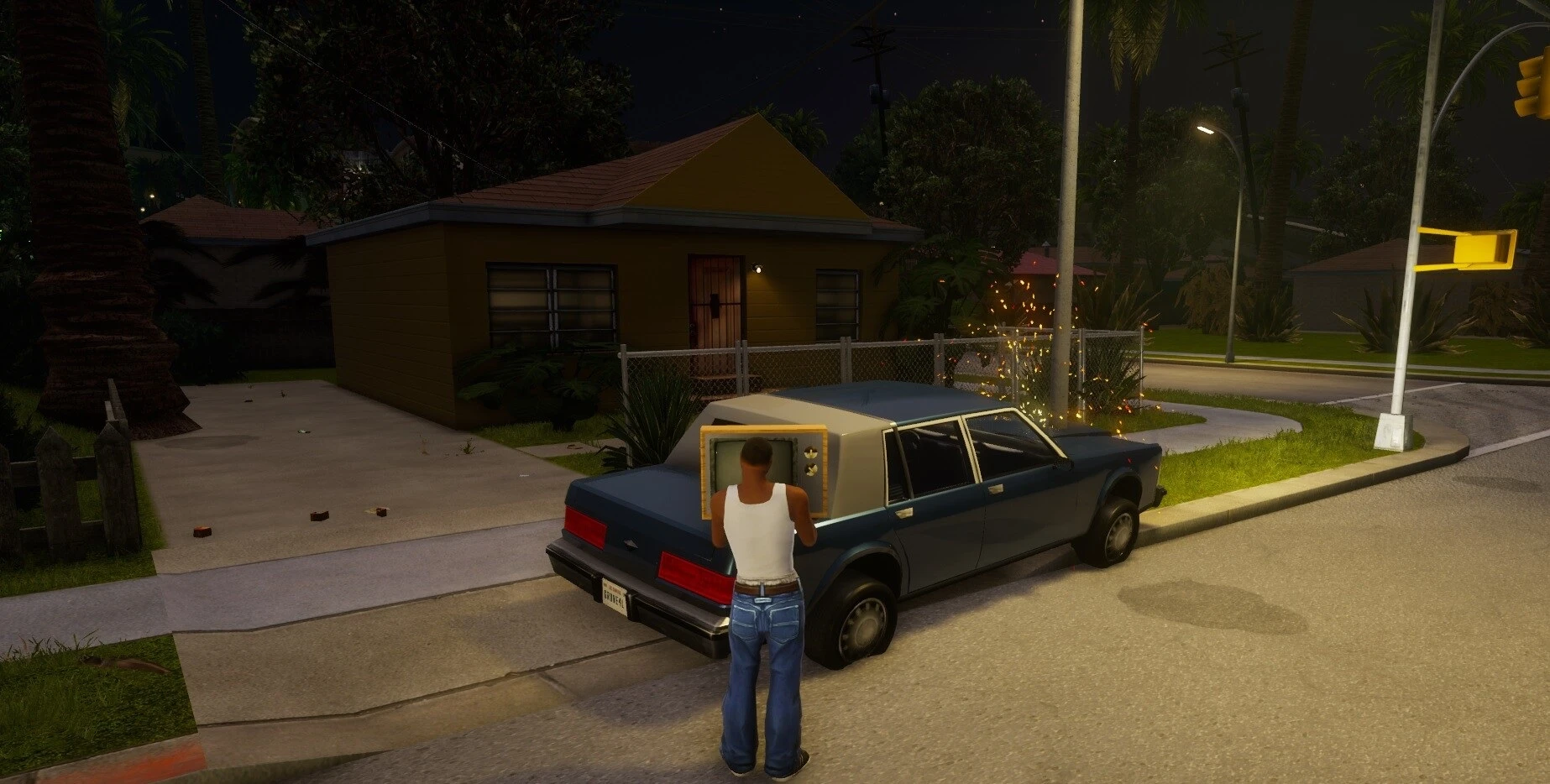 Grand Theft Auto: The Trilogy (San Andreas) "Любой транспорт для ограблений"