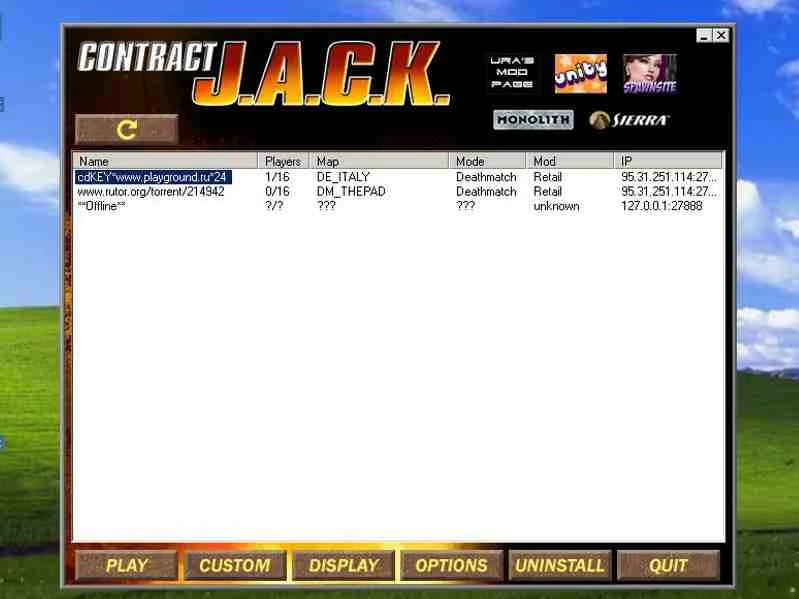 Contract J.A.C.K: "Мод CJ Tool Multiplayer Launcher"