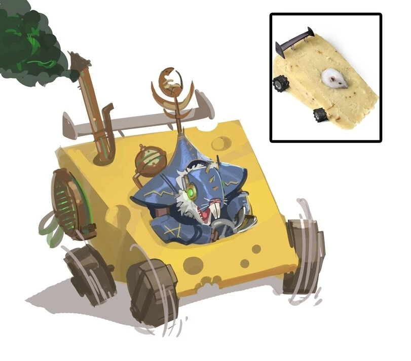 Крысиные гонки с кучей сыра