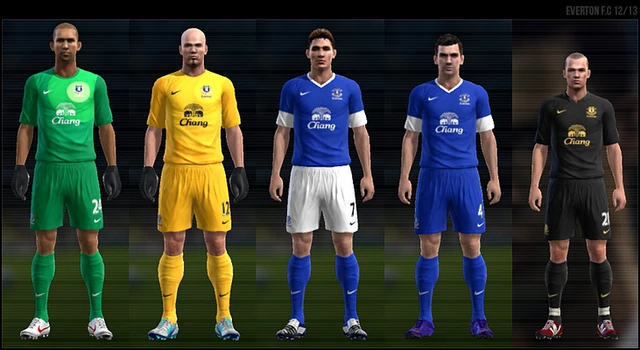 PES 2012 "Форма Эвертона 12/13"