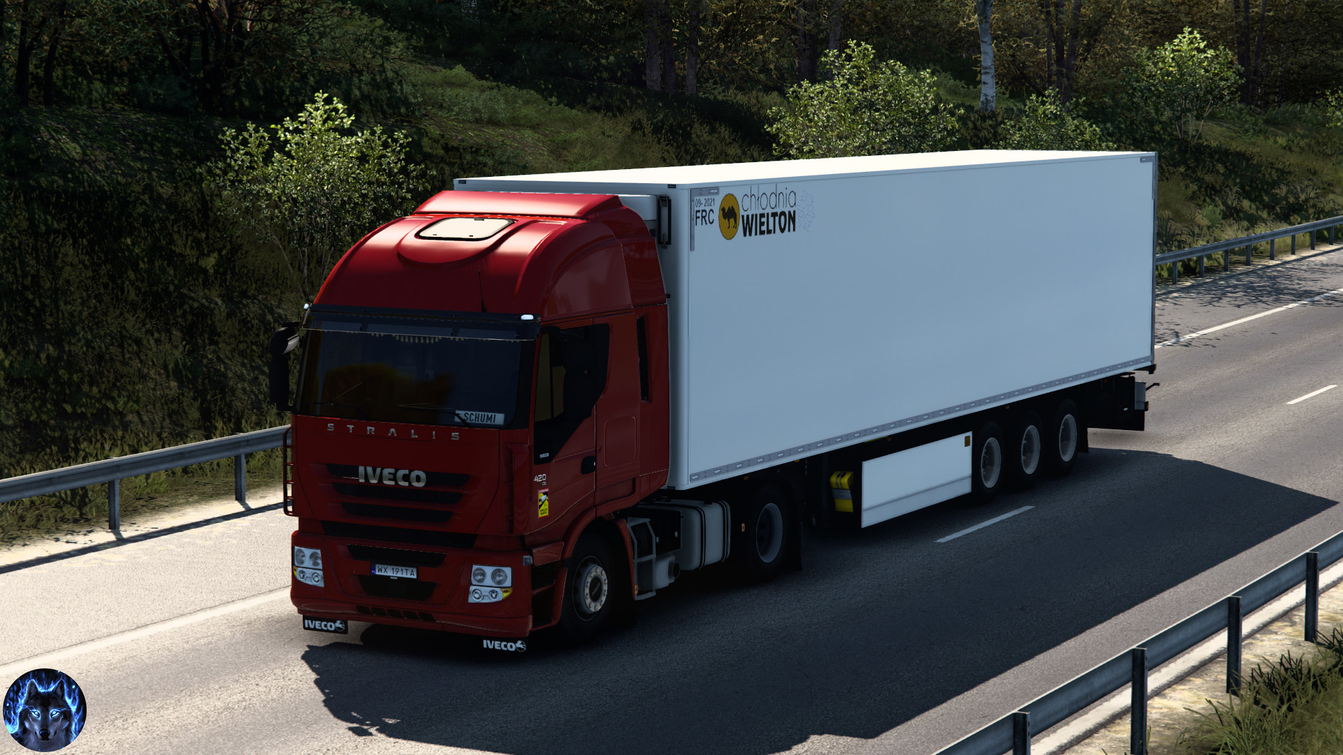 Euro Truck Simulator 2 "Грузовик Iveco Stralis AS2" [v1.9]