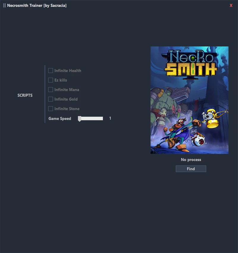 Necrosmith "Трейнер +7" [UPD: 17.07.2022] {Sacracia}