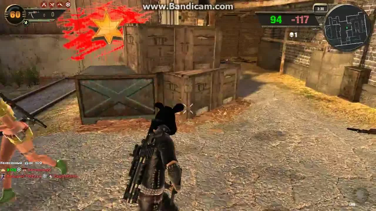 CrimeCraft "игра в снежки"