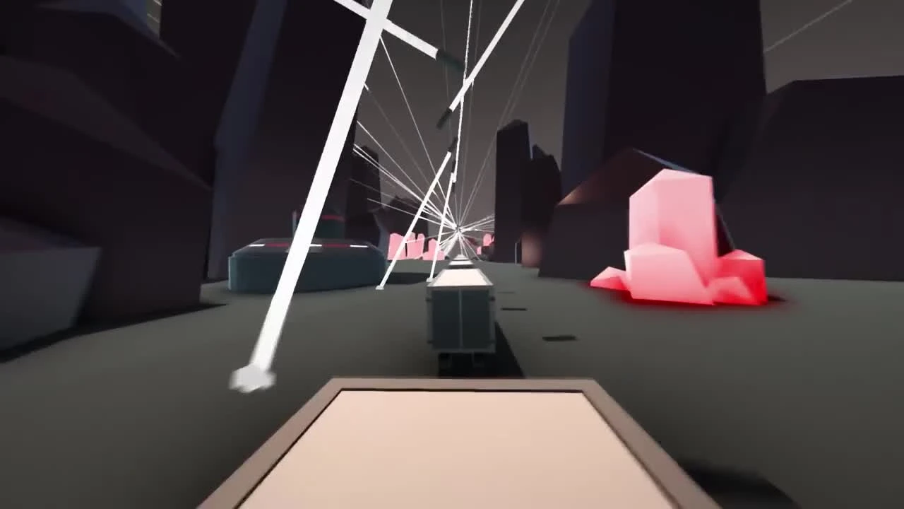 Невероятные прыжки по фурам через смертельные лазеры! - Clustertruck