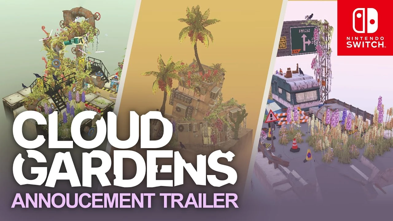 Головоломка Cloud Gardens доберётся до Nintendo Switch 16 июня