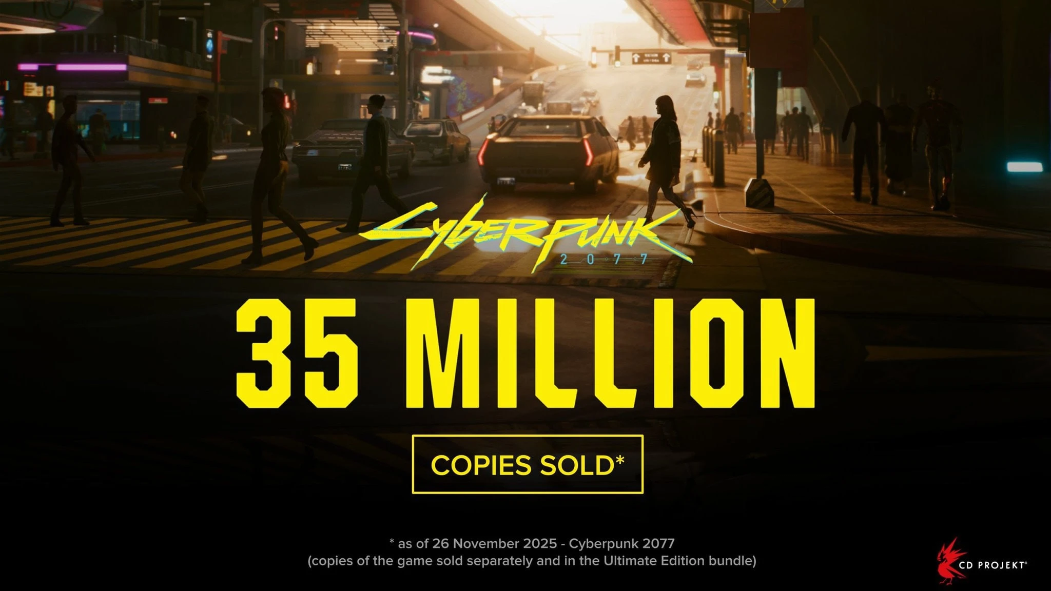 CD Projekt сообщила о 35 млн проданных копий Cyberpunk 2077
