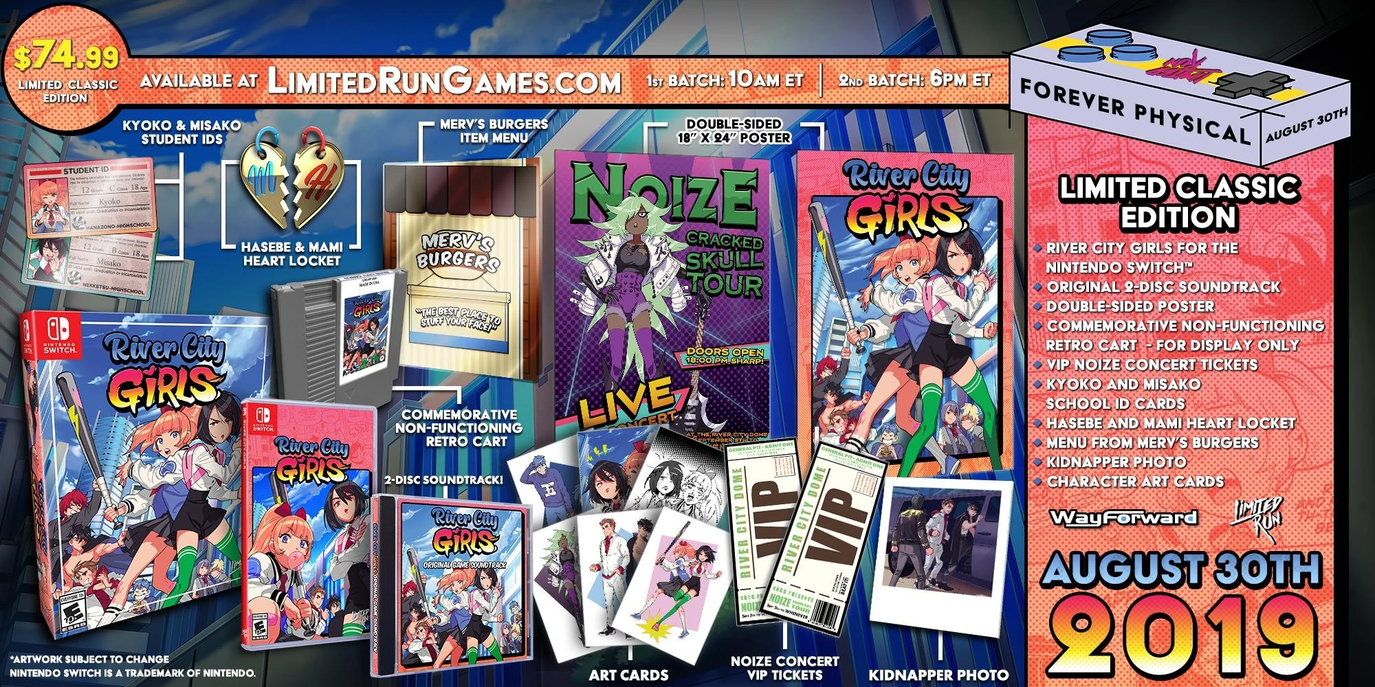 Limited Run Games анонсировали коллекционное издание аркадного битэмапа River City Girls