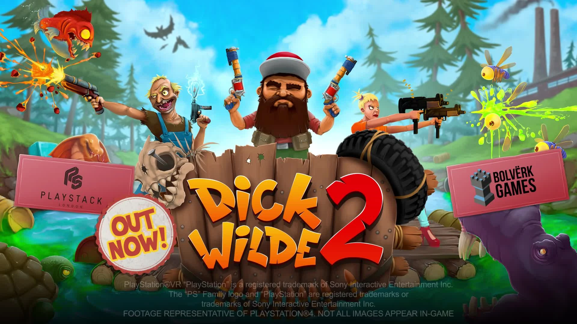 Релизный трейлер Dick Wilde 2