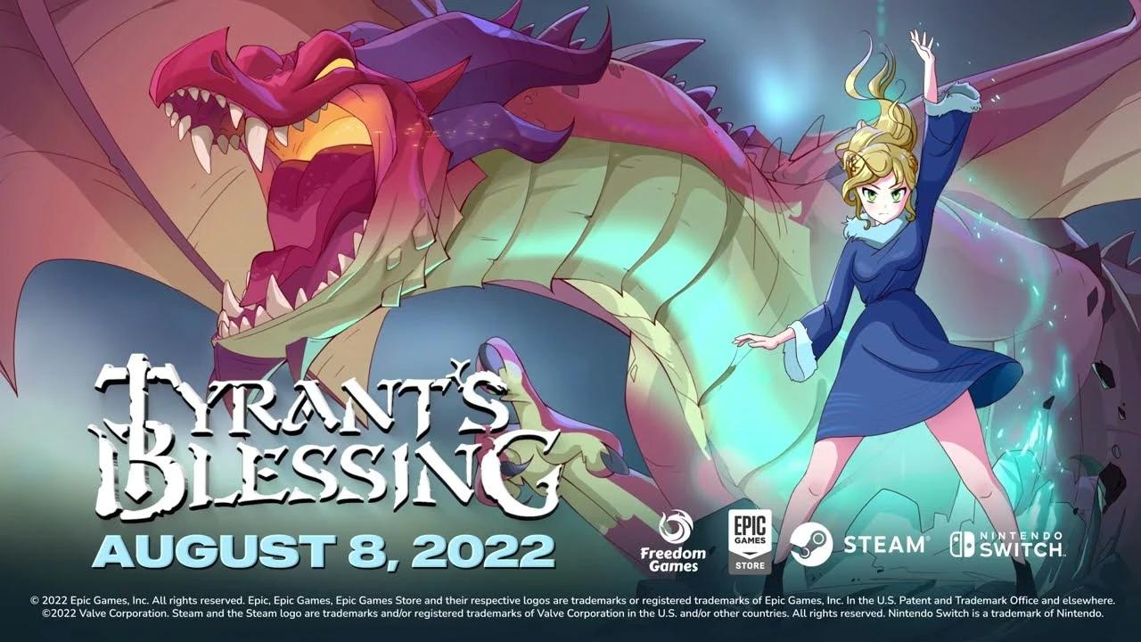 Стратегическая ролевая игра Tyrant's Blessing выходит 8 августа на Switch и ПК