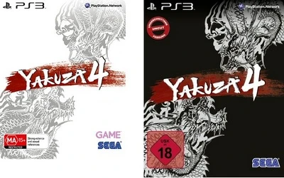 Yakuza 4: Kuro и Shiro Edition в Европе