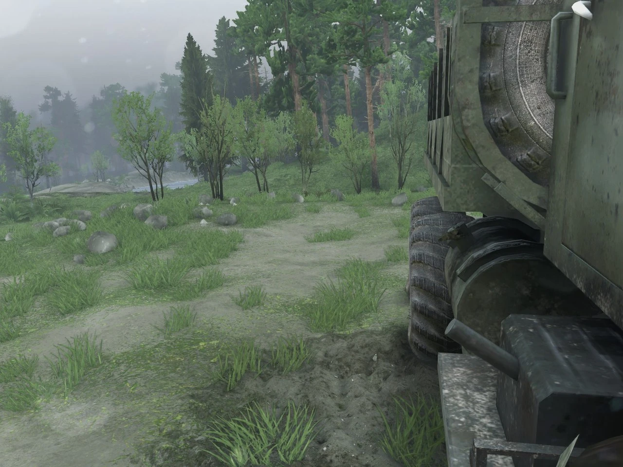 Spintires "Camera Cabin mod. (пробная версия)"