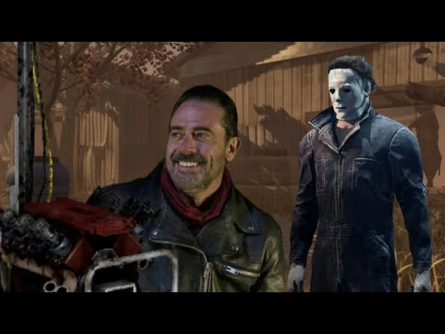 Ниган играет в Dead by Daylight