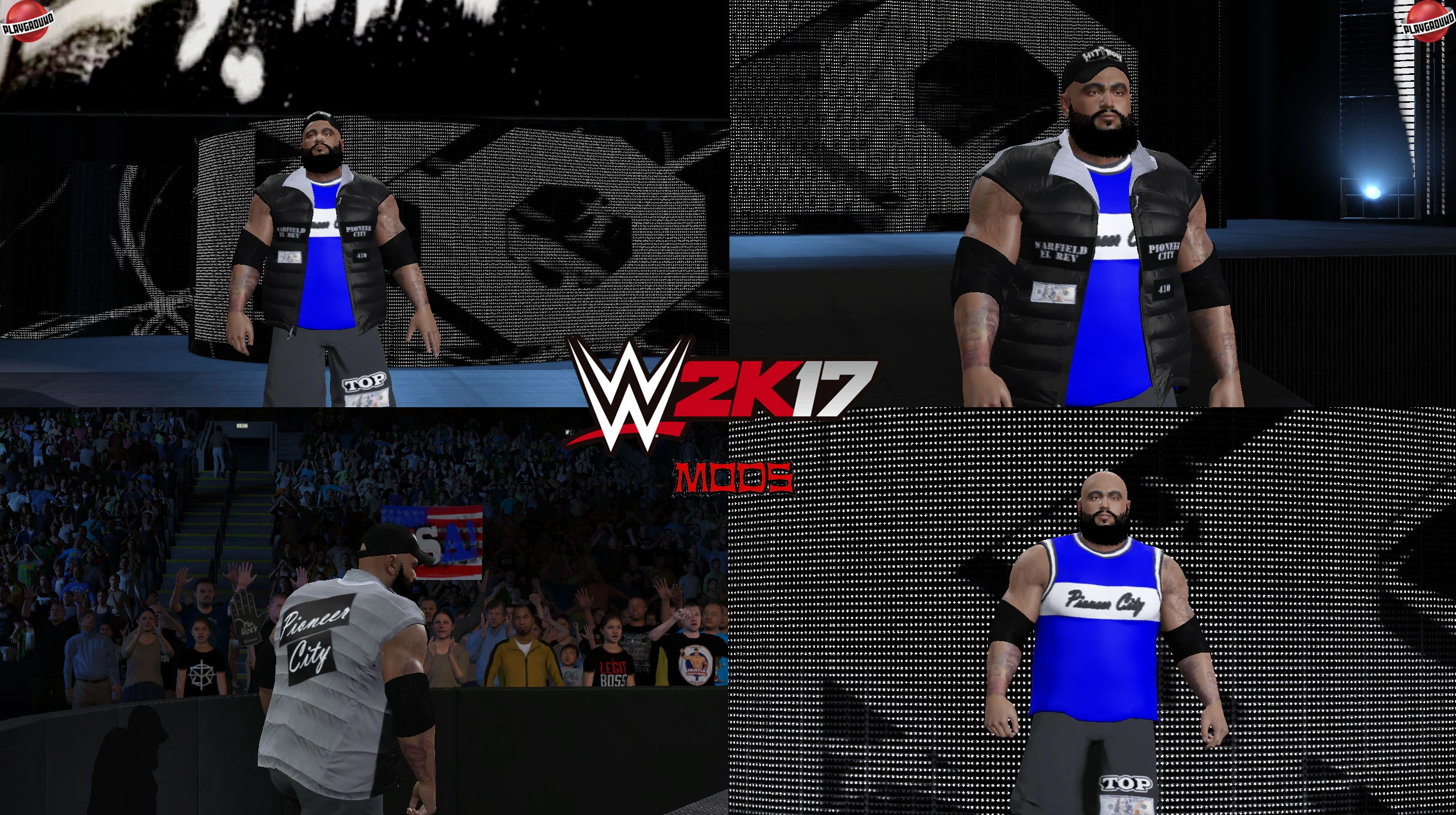 WWE 2K17 "Top Dolla (Лицевая анимация) WWE 2K19 Порт Мод"