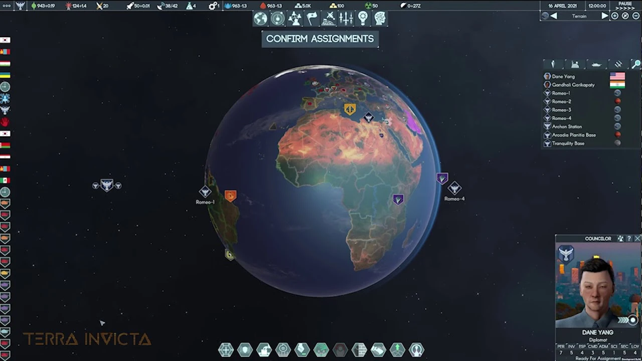 Грандиозная стратегия Terra Invicta выйдет во 2 квартале 2022 года