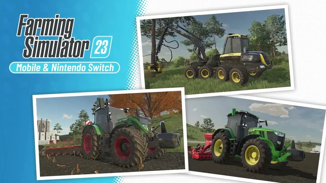 Farming Simulator 23 появится на Switch и мобильных устройствах в мае