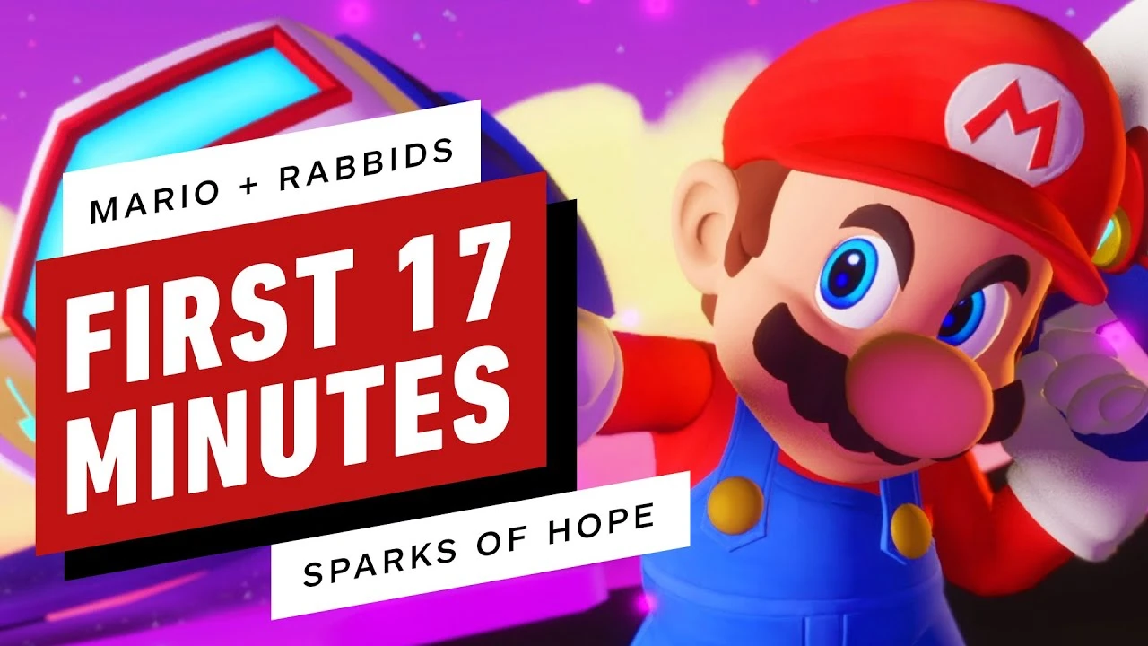Первые 17 минут сюжетной кампании Mario + Rabbids: Sparks of Hope