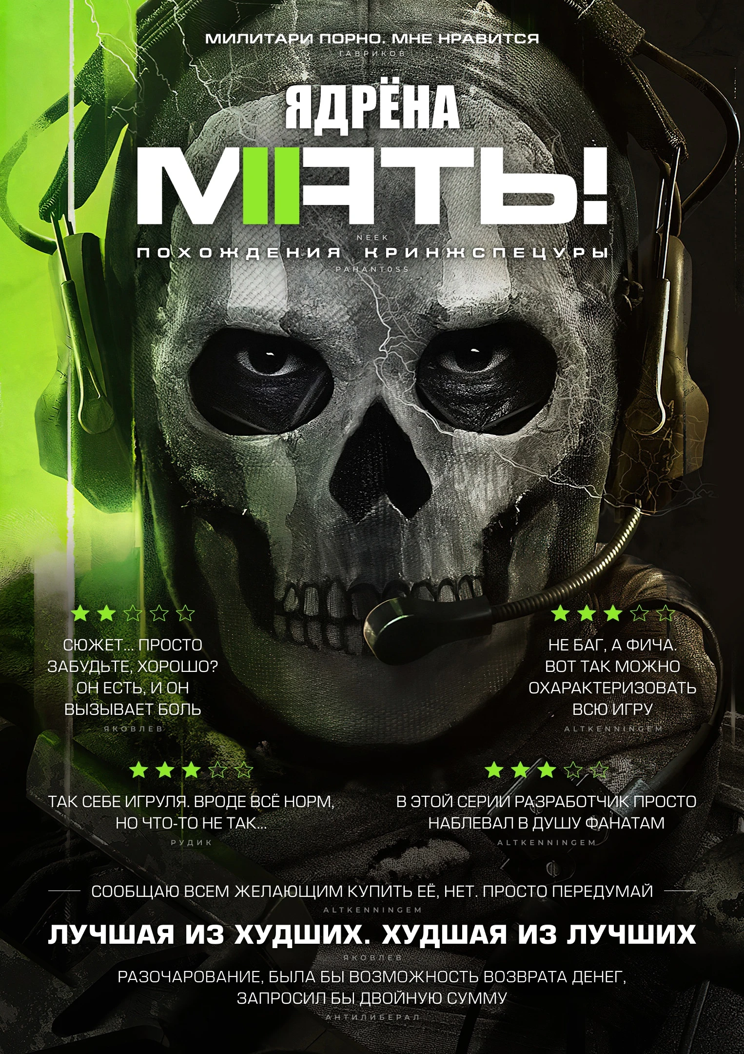 Постер Call of Duty: Modern Warfare 2 (2022)