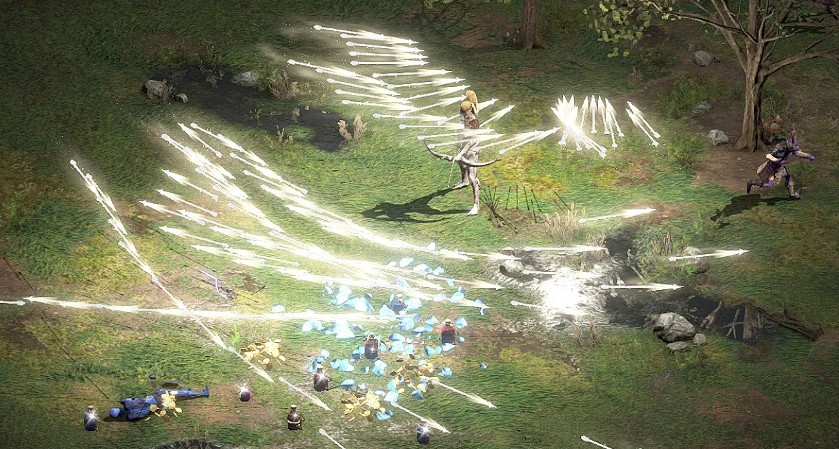 Diablo 2: Resurrected "Многоцелевая стрела"