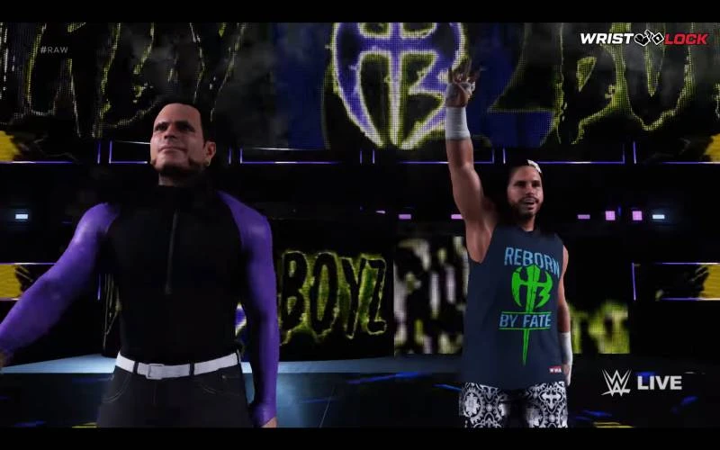 Обладателям PC версии WWE 2K18 удалось получить DLC с братьями Харди раньше времени