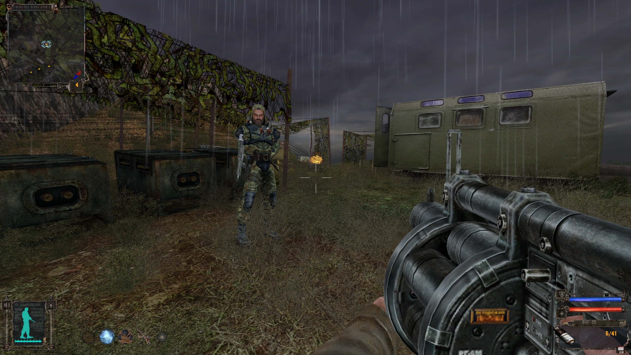 S.T.A.L.K.E.R.: Shadow of Chernobyl "Сохранение - Заслон (уникальное оружие, РПГ/бульдог, тайники в Припяти)" [1.0006]