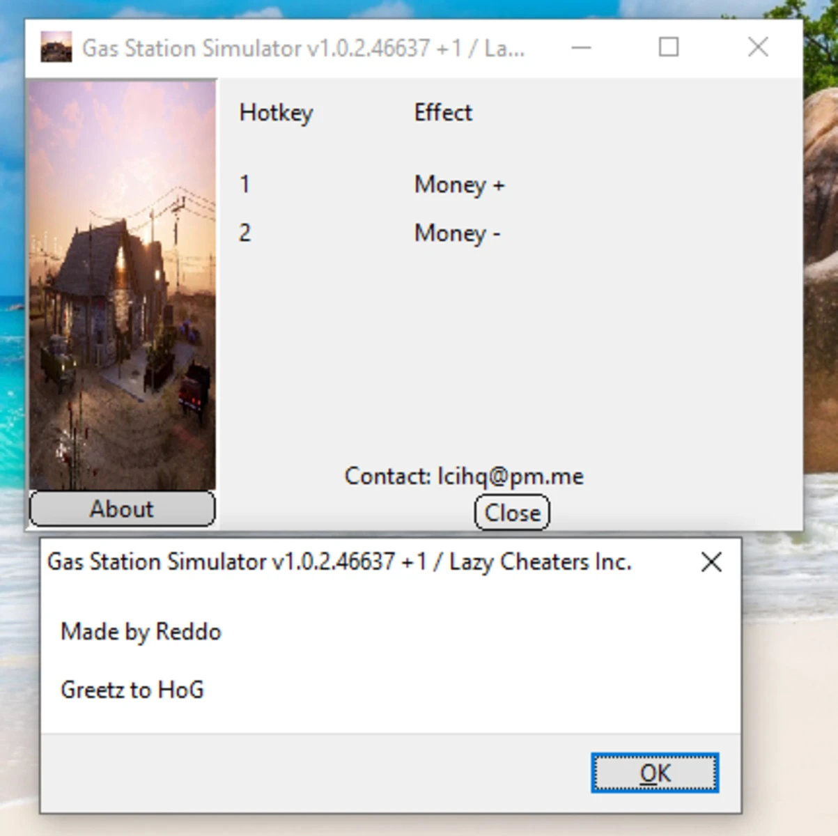 Gas Station Simulator "Трейнер +2" [1.0.2.46637] {Reddo}