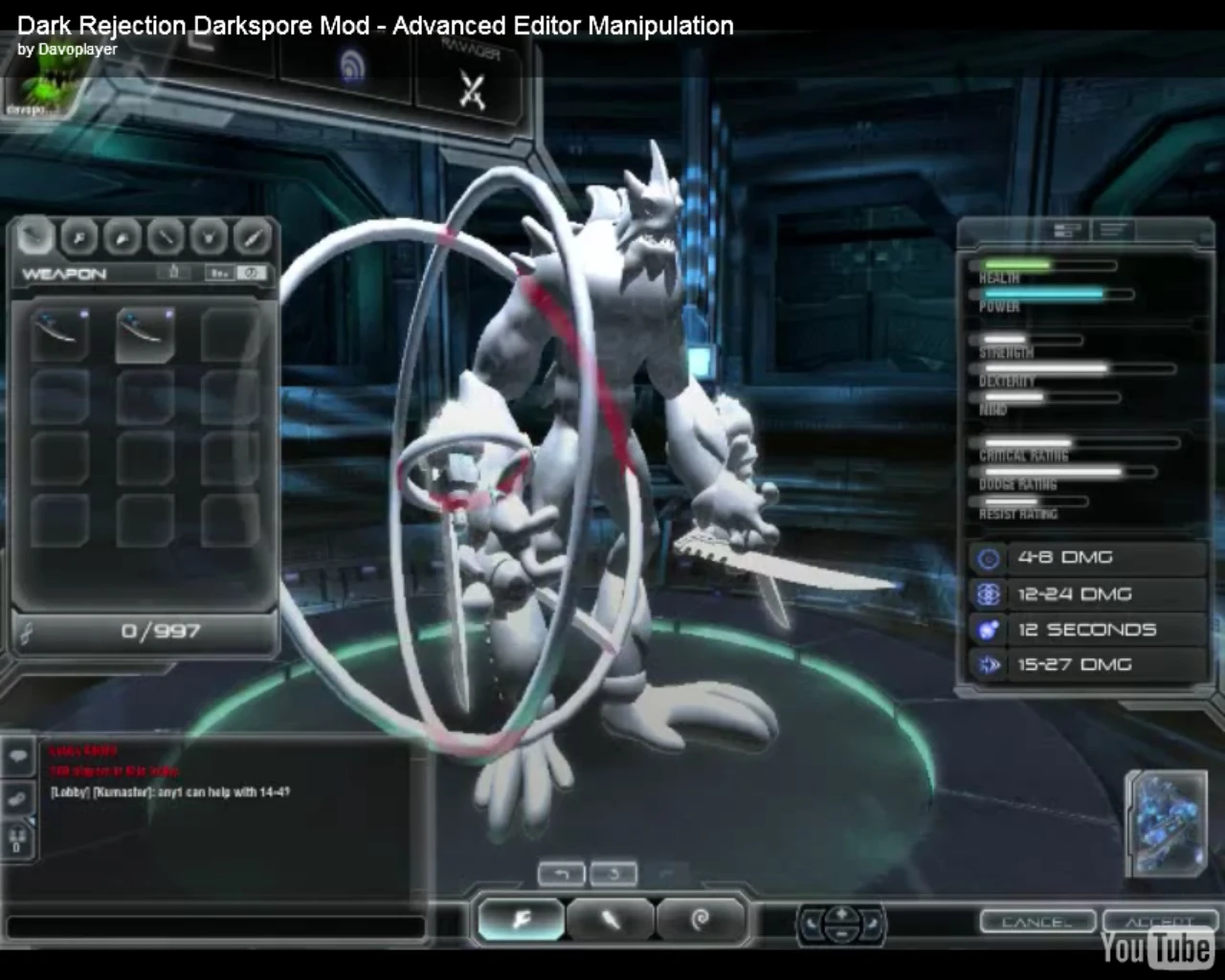 Darkspore "Поворот Кистей и Стопов"