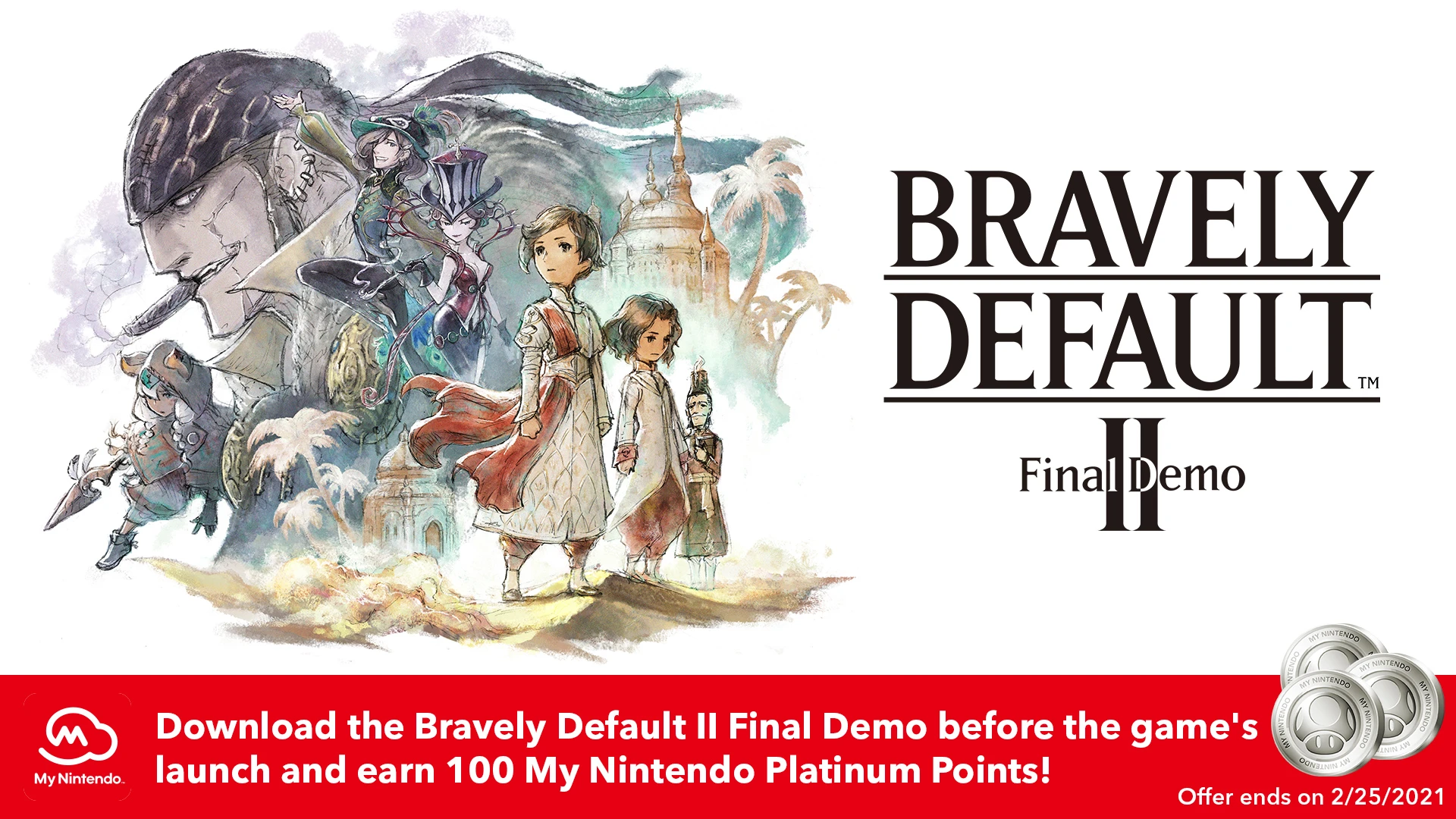 Финальная демоверсия Bravely Default II для Nintendo Switch доступна для скачивания
